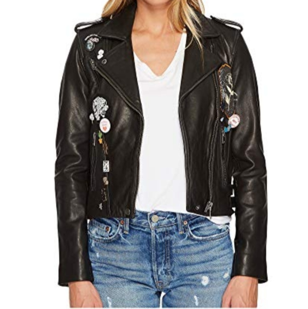 Lucky Brand leather jacket ✨RARE!✨